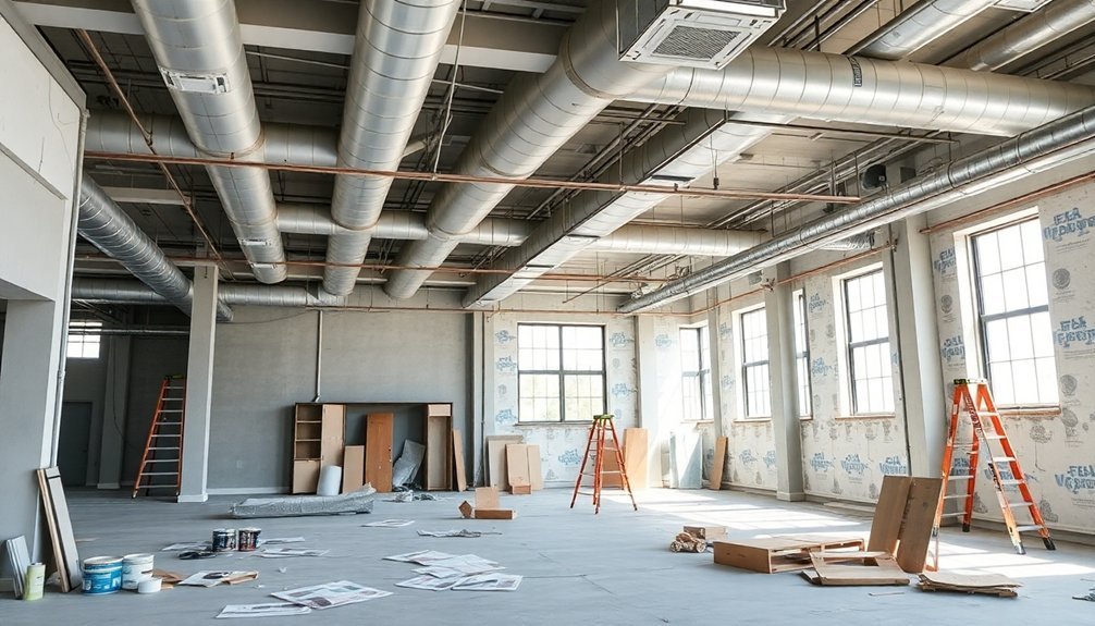 office refurbishment stages outlined