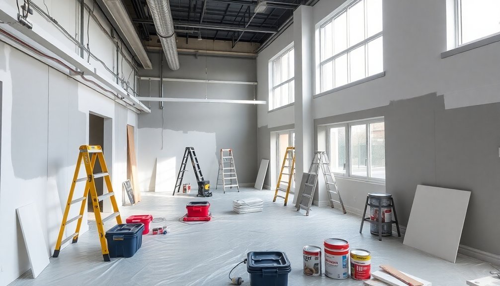 office refurbishment stages outlined