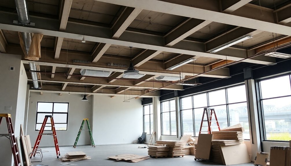 office refurbishment stages outlined