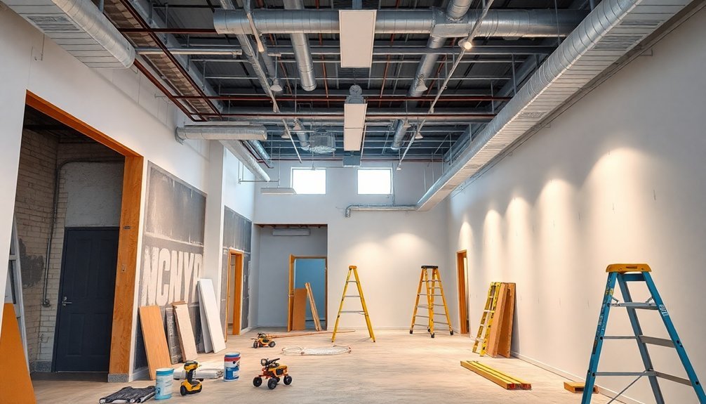 office refurbishment stages overview