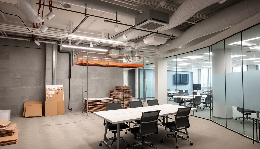 office refurbishment stages west ham