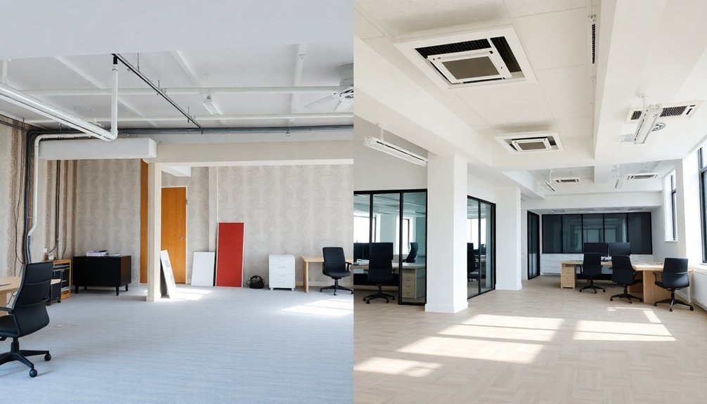 office renovation stages richmond