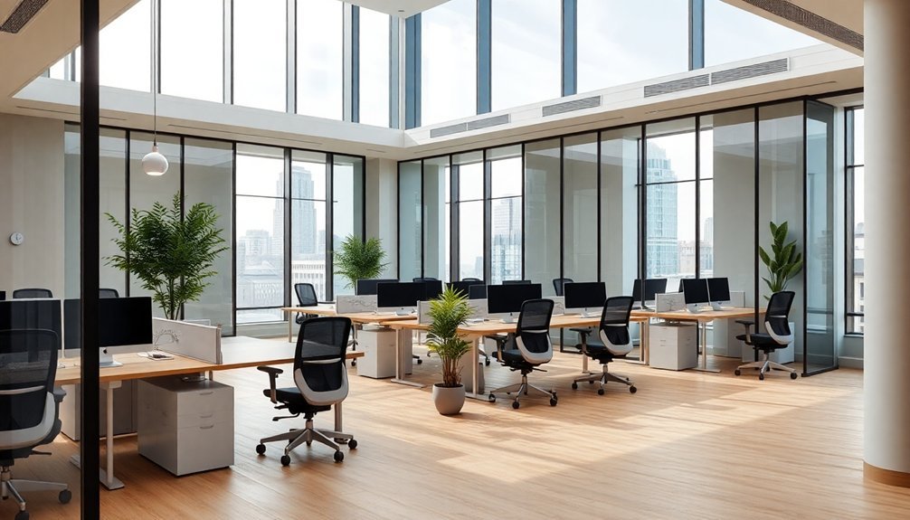 seven kings office renovation