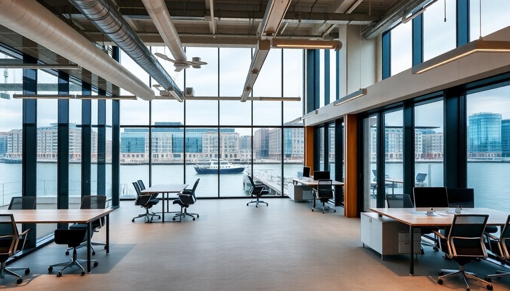 victoria docks office renovation